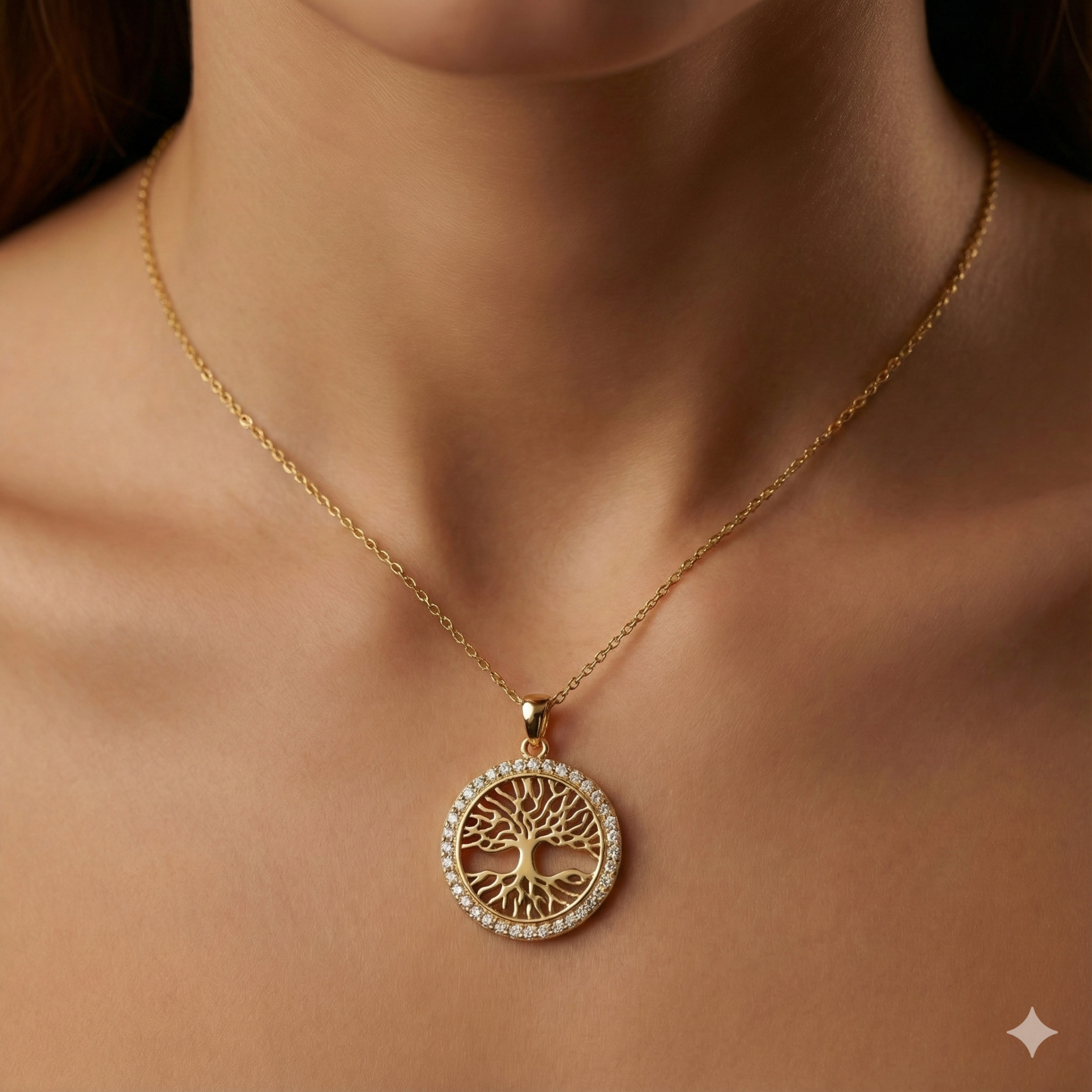 Hayat ağacı kolye