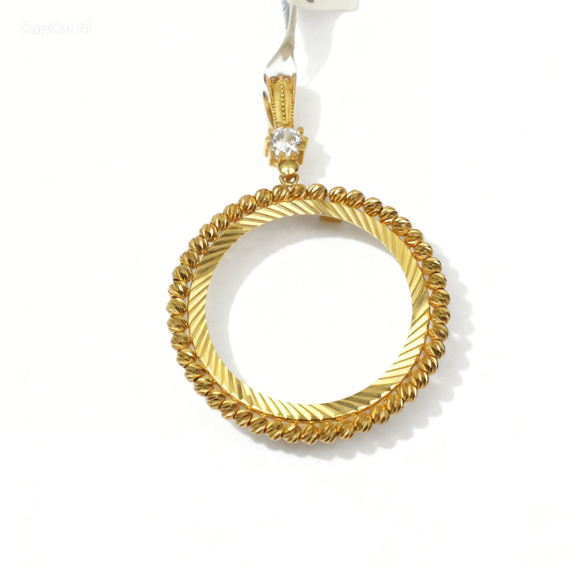 14 Ayar Tam altınlı kolye ucu