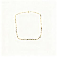 14 ayar tasarım altın kolye