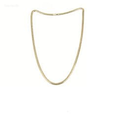 14 ayar balıksırtı altın kolye