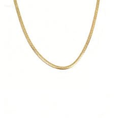 14 ayar balıksırtı altın kolye