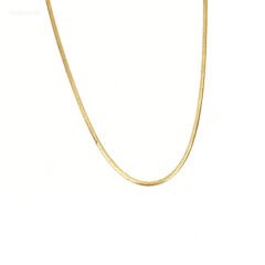 14 ayar balıksırtı altın kolye