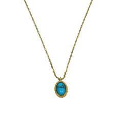 Firuze Taşlı kolye