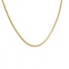 14 ayar italyan yassı zincir kolye