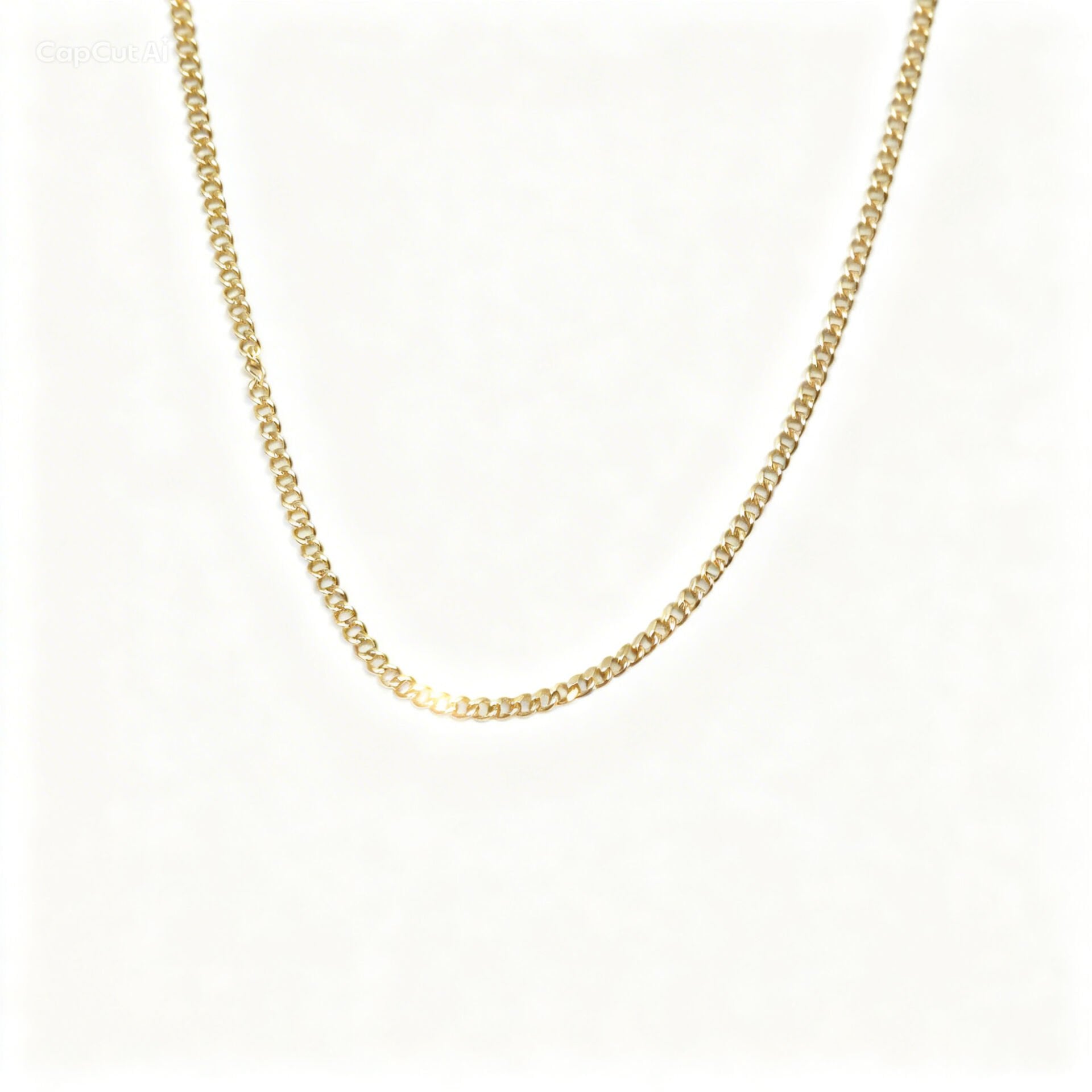 14 ayar altın gurmet halka zincir kolye