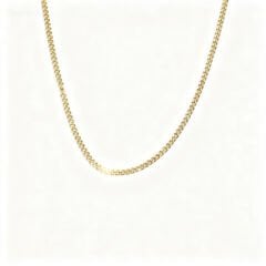 14 ayar altın gurmet halka zincir kolye