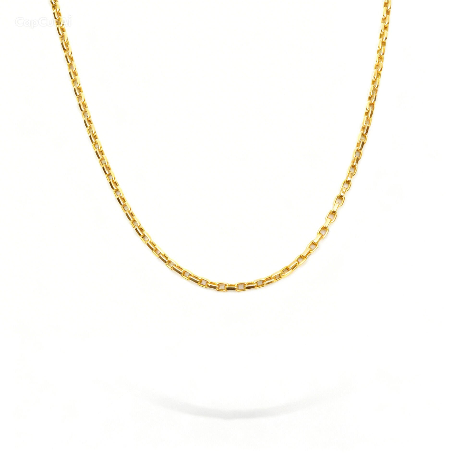 14 ayar altın zincir kolye