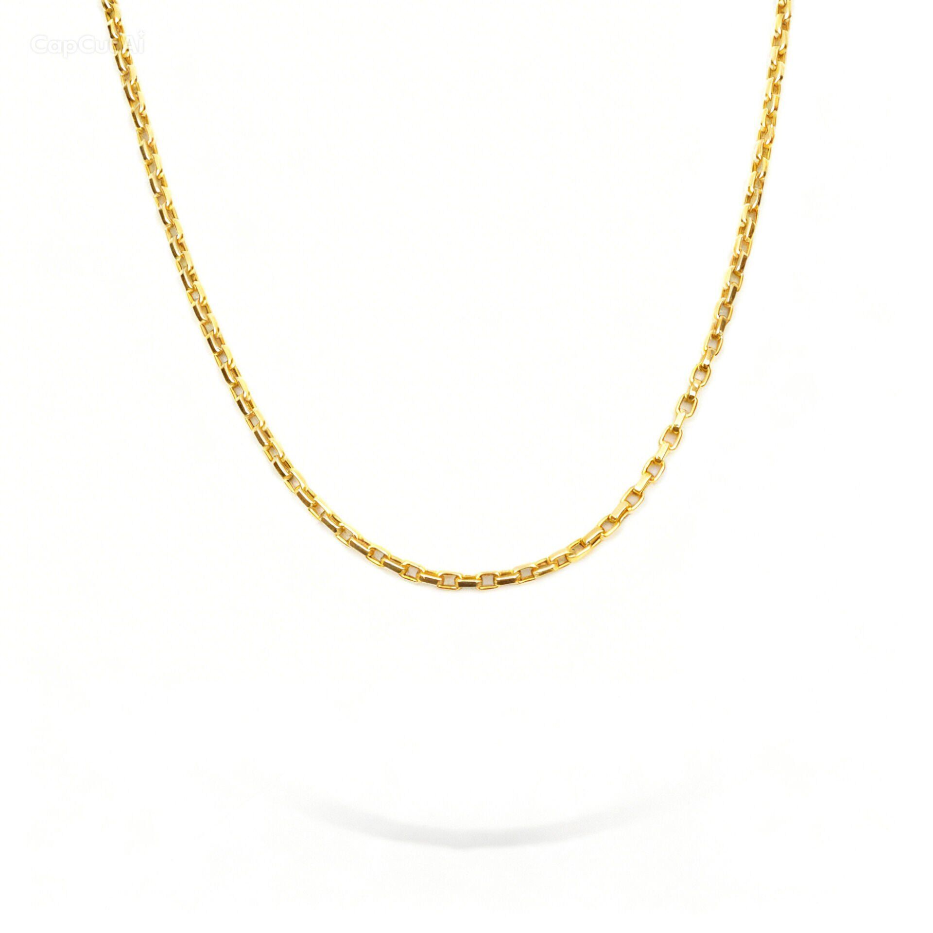 14 ayar altın zincir kolye