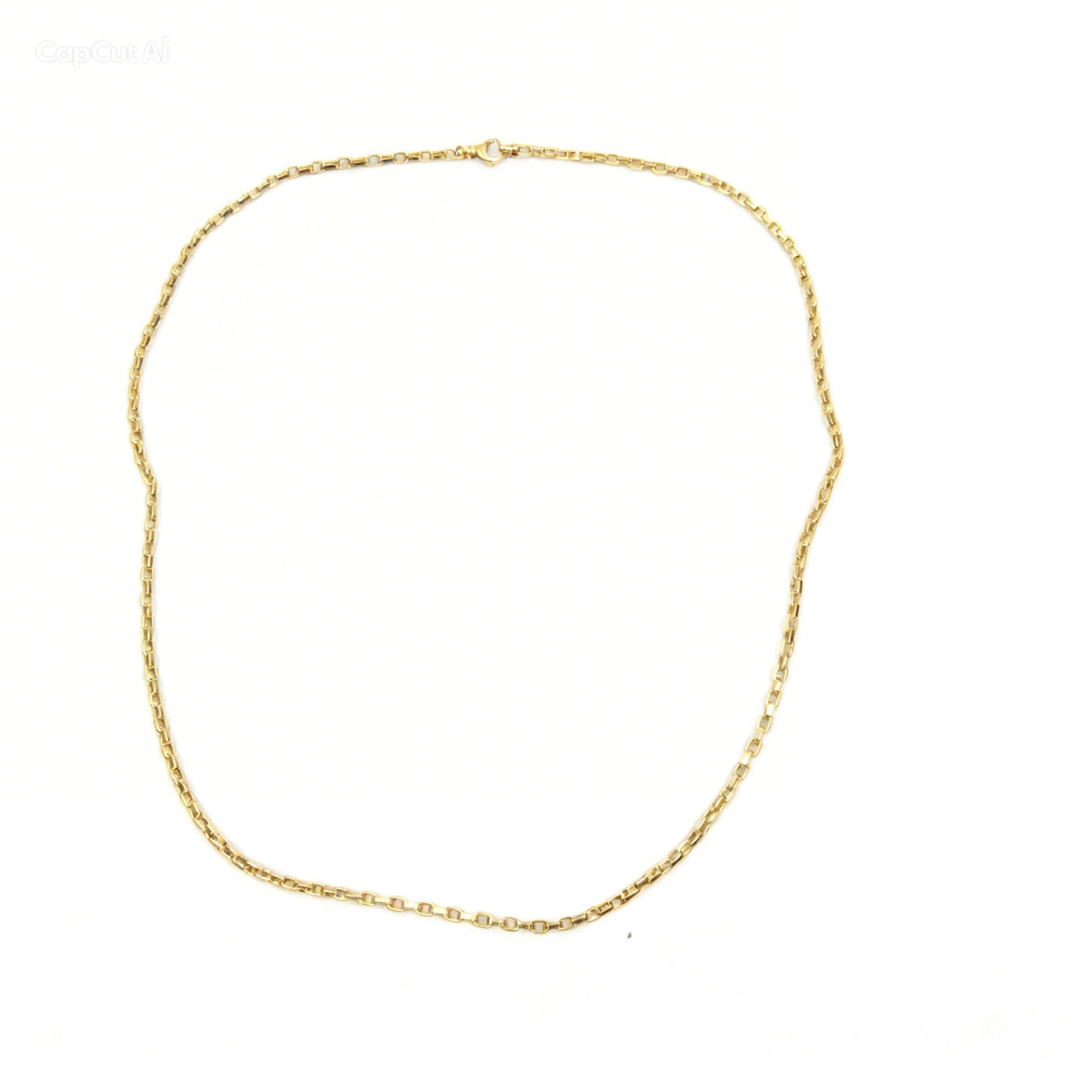 14 ayar altın zincir kolye