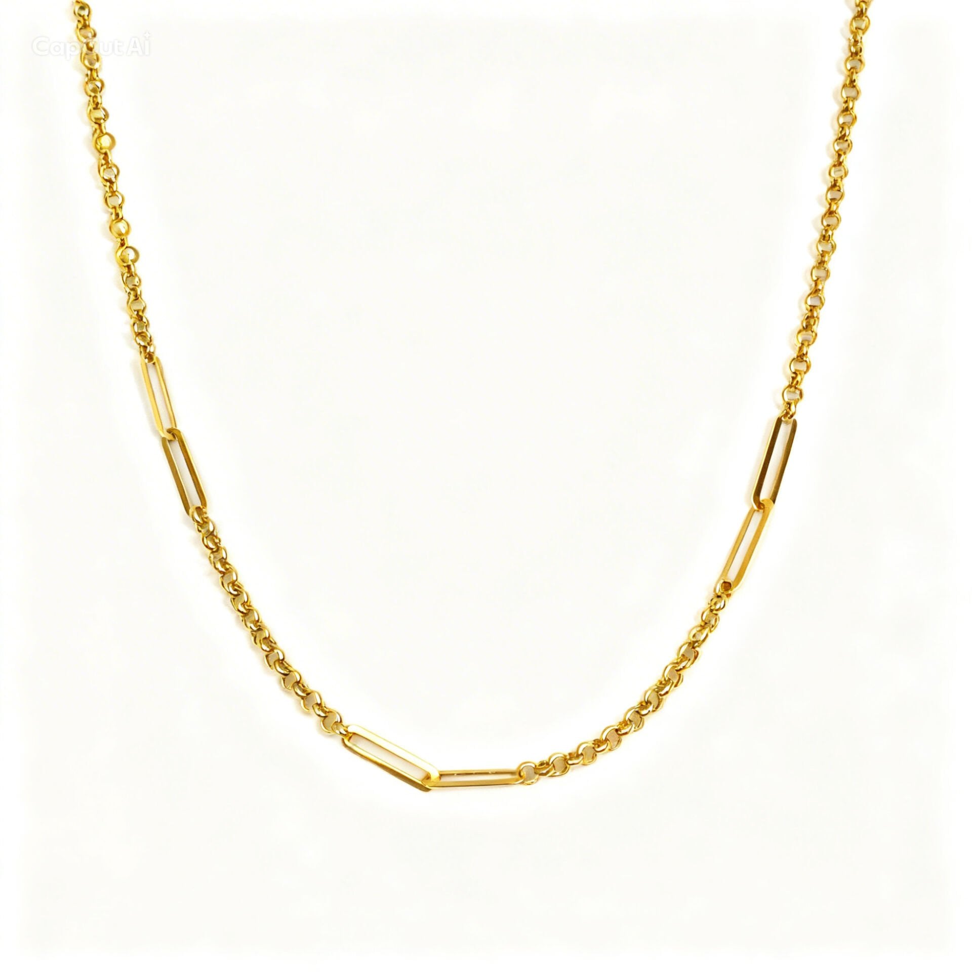 14 ayar altın Ataç zincir kolye