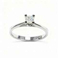 0.15 Karat Tektaş pırlanta yüzük