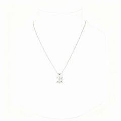 0,17 Tektaş pırlanta kolye