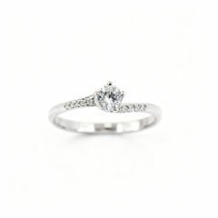 0.23 Karat Tektaş pırlanta yüzük