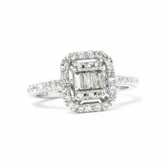 0.30 Karar baget pırlanta yüzük