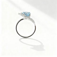 0.66 Karat özel tasarım pırlanta yüzük