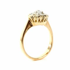 0.66 Karat özel tasarım pırlanta yüzük