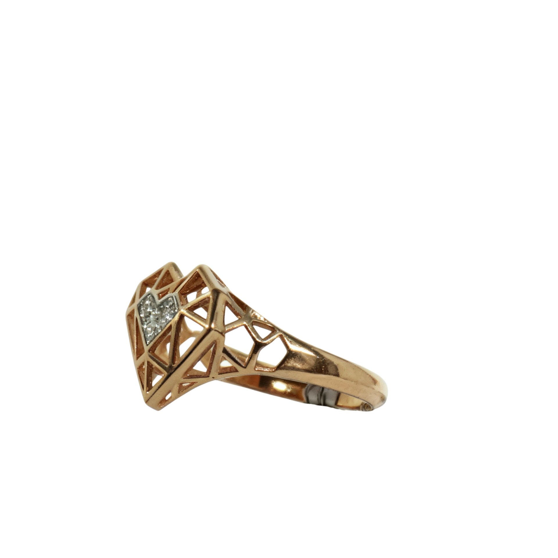 0.08 Karat özel tasarım pırlanta yüzük