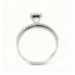 0.36 Karat Baget pırlanta yüzük