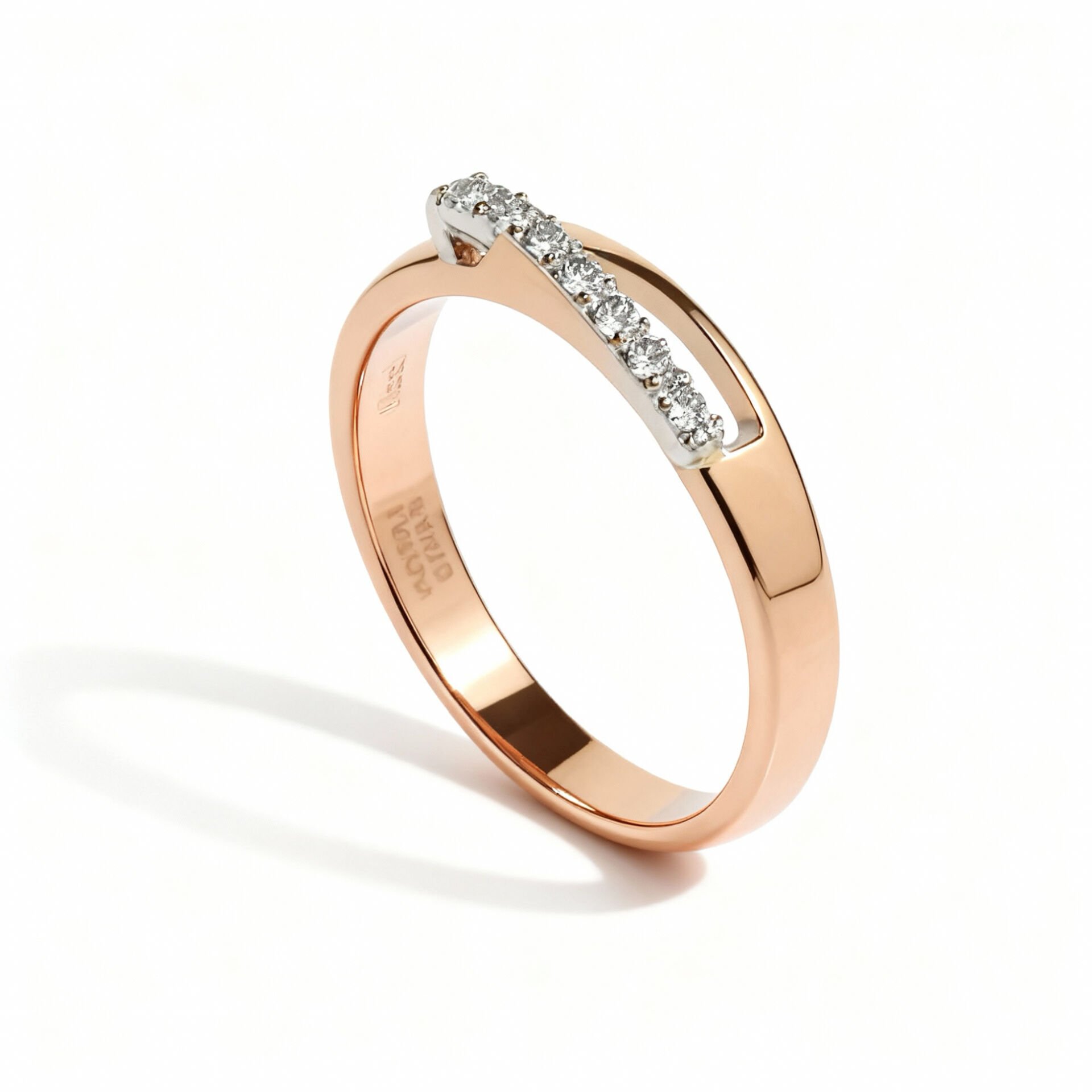 0.21 Karat özel tasarım pırlanta yüzük