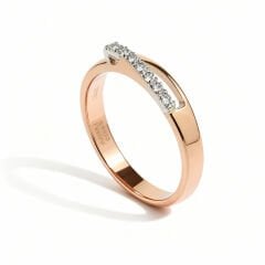 0.21 Karat özel tasarım pırlanta yüzük