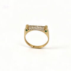 Zirkon taşlı altın yüzük