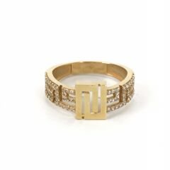 Grek desen altın yüzük