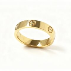 Cartier Model Altın Yüzük