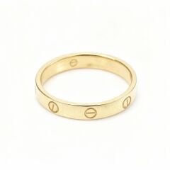 Cartier Model Altın Yüzük