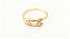 Çift Başlı Minimal Yüzük