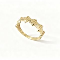 Altın Prizma Yüzük