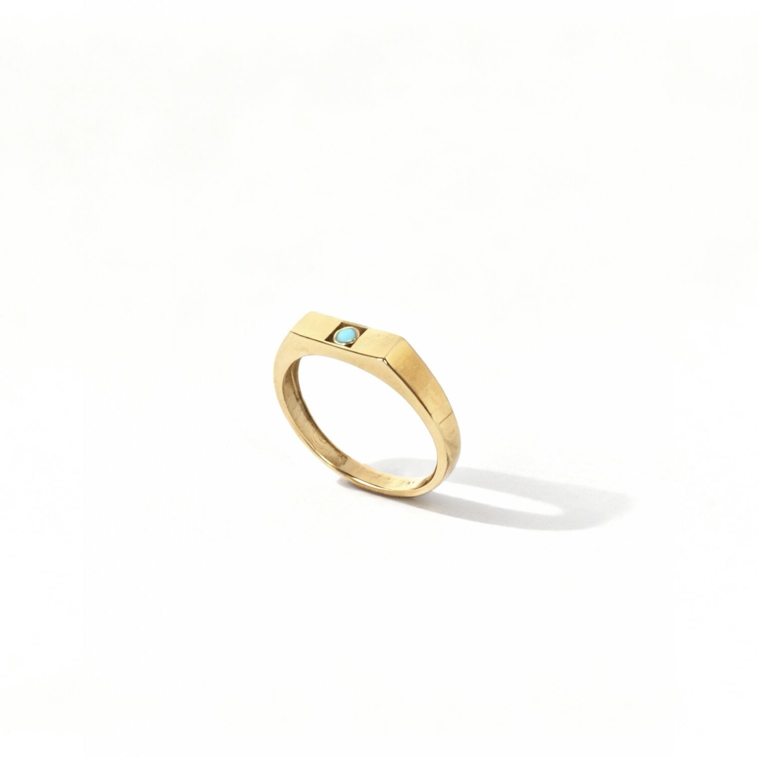 Altın Firuze Yüzük