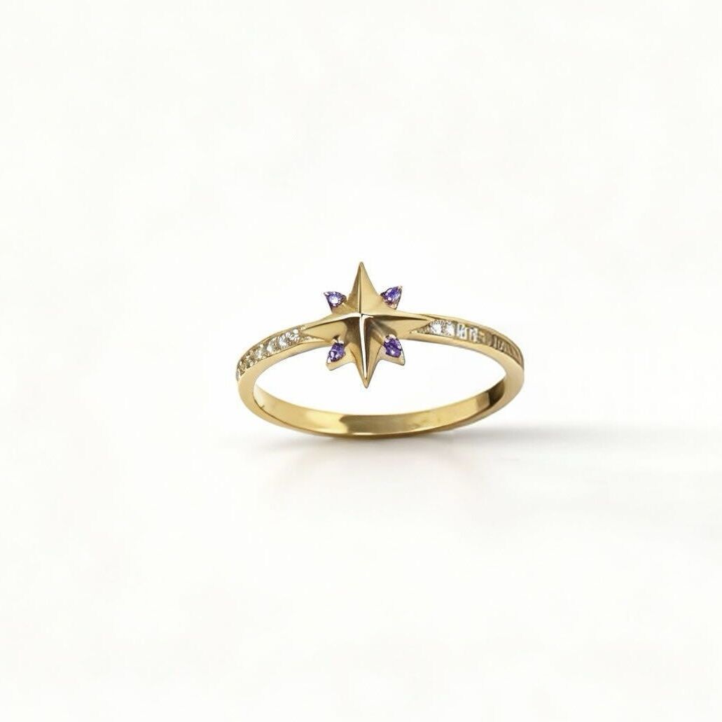 Kuzey Yıldızı Altın Yüzük