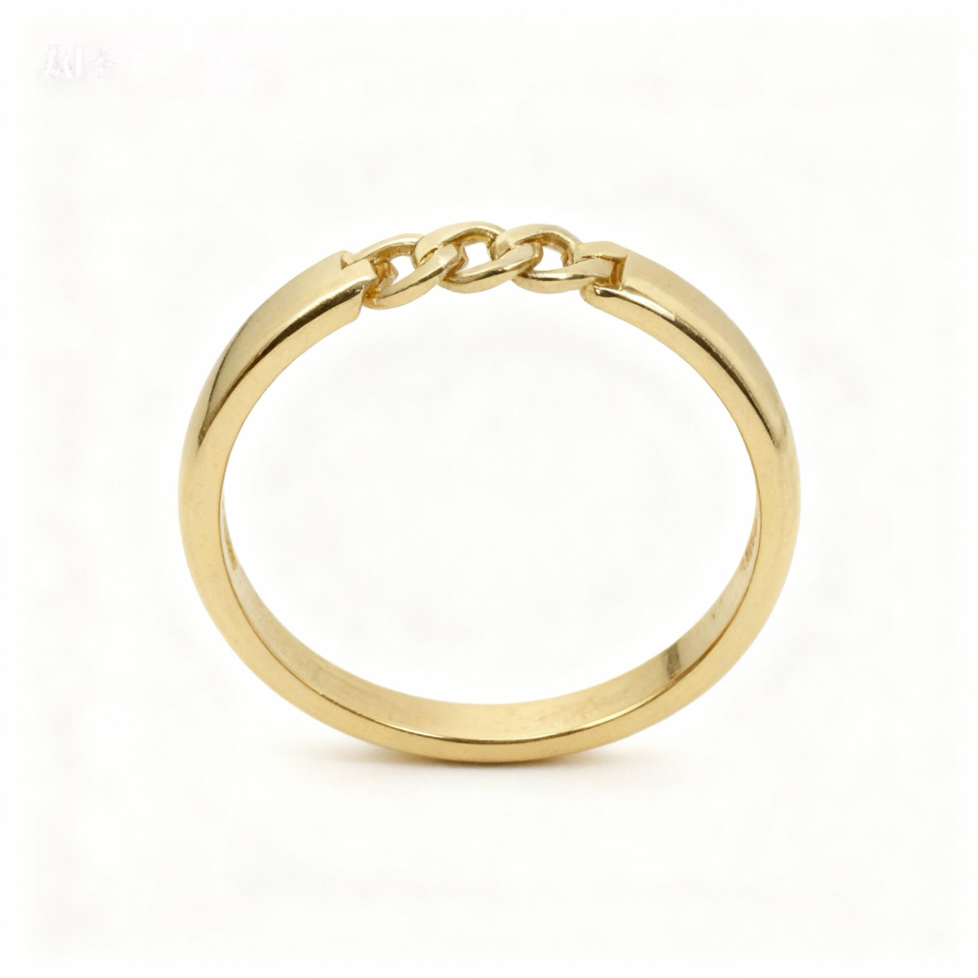 Zincir Detay Altın Yüzük