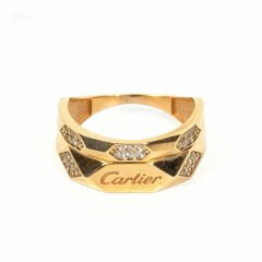 Cartier Model Altın Yüzük