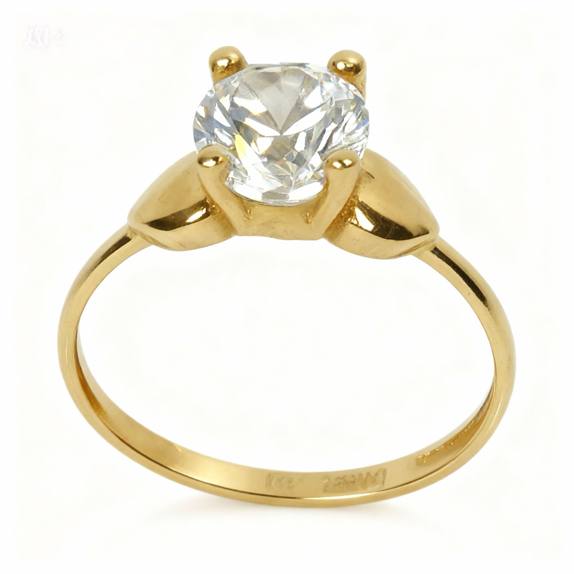 Altın Tektaş Yüzük