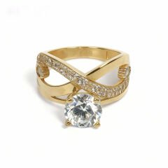 Sonsuzluk Tasarım Tektaş Yüzük