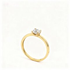 Altın Tektaş Yüzük