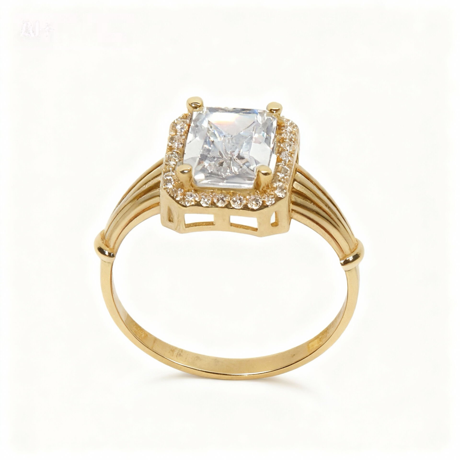 Altın Tasarım Baget Yüzük