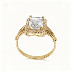 Altın Tasarım Baget Yüzük