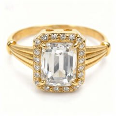 Altın Tasarım Baget Yüzük