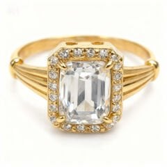 Altın Tasarım Baget Yüzük