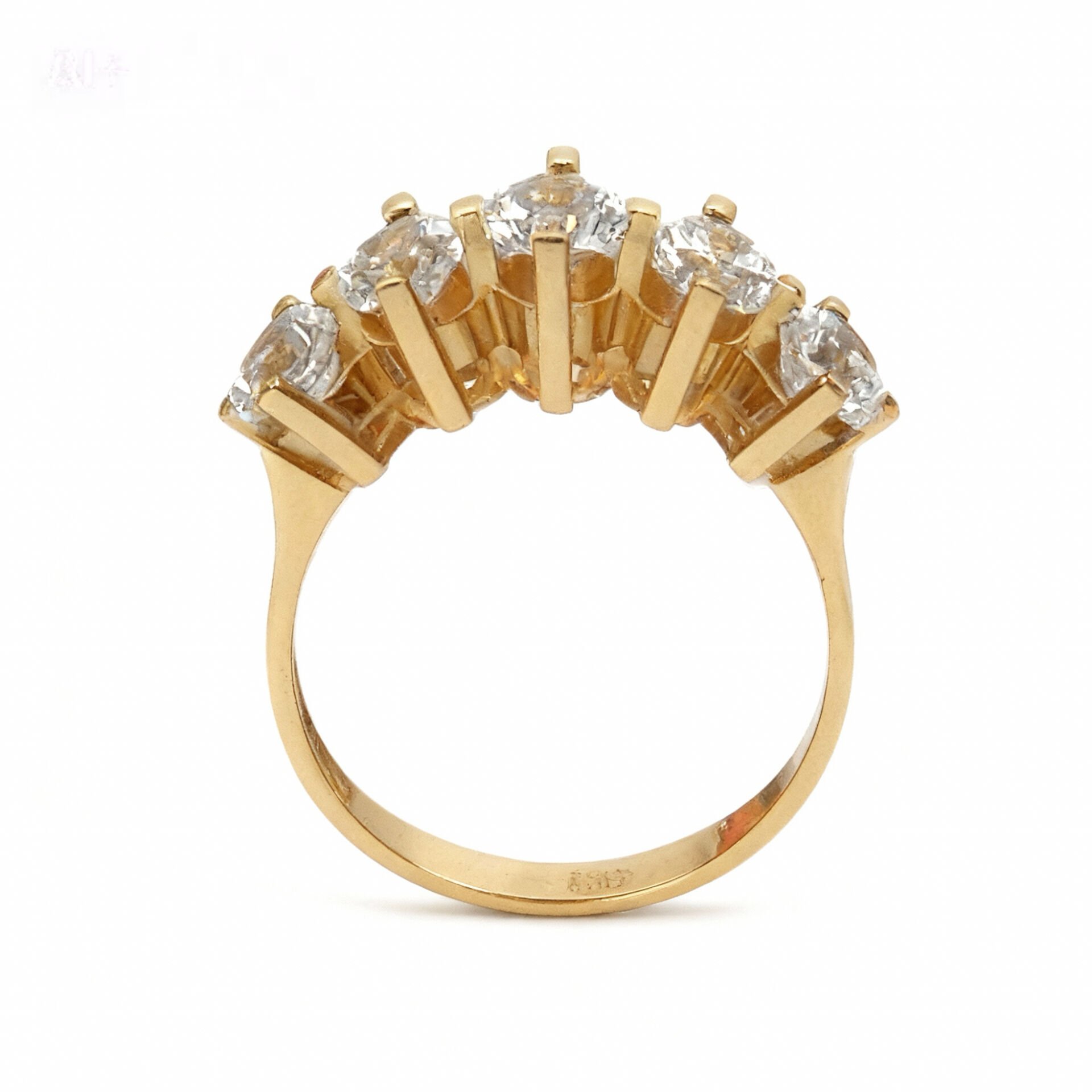 Altın Beştaş Yüzük