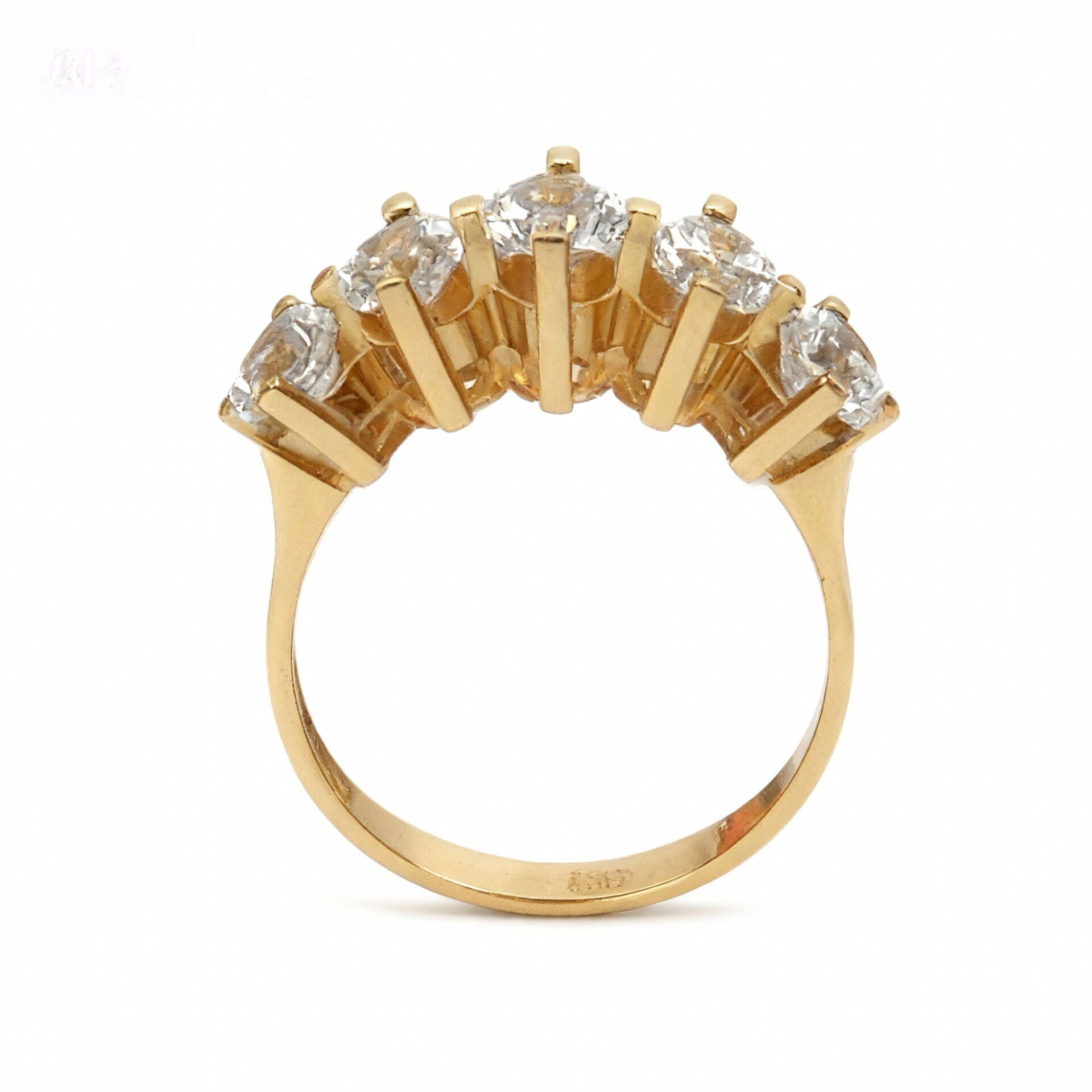 Altın Beştaş Yüzük