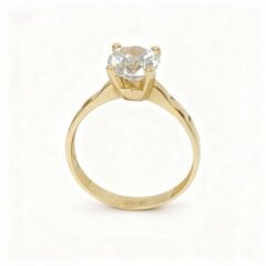 Altın Tektaş Yüzük