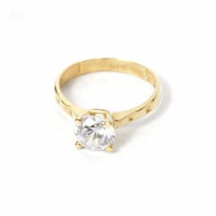 Altın Tektaş Yüzük