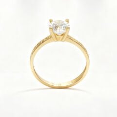 Altın Tektaş Yüzük