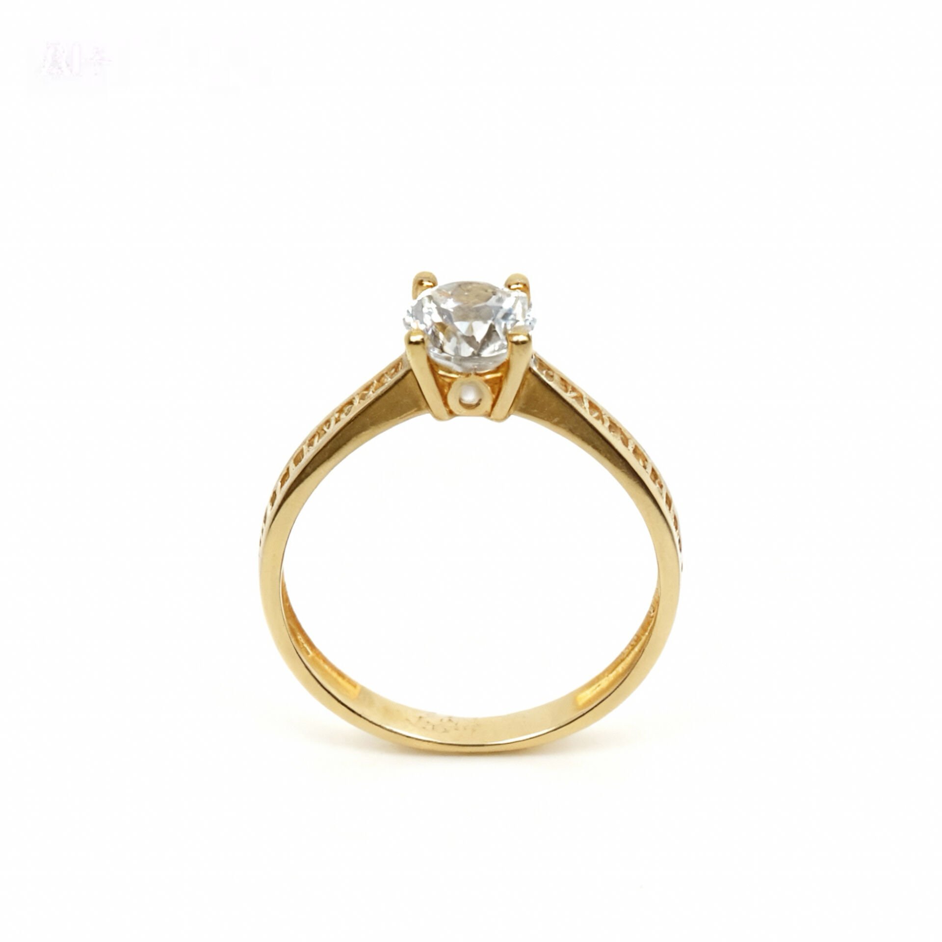 Altın Tektaş Yüzük