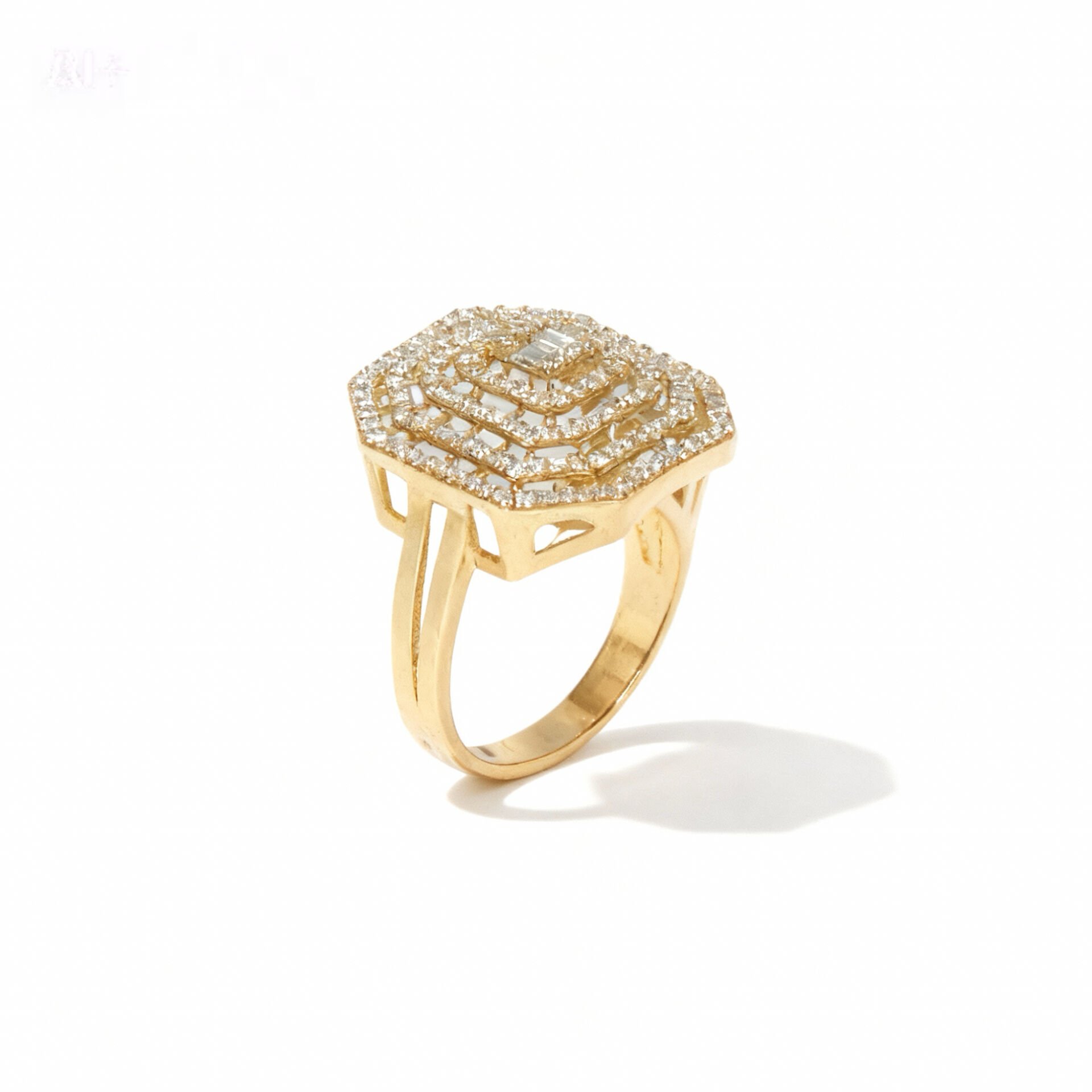 Cigold Taşlı Altın Yüzük