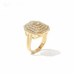 Cigold Taşlı Altın Yüzük