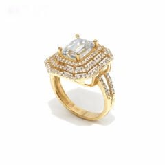 Cigold Taşlı Altın Yüzük